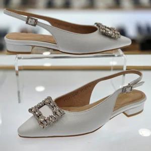 [미소페]by미소페 여성 2cm 큐빅장식 슬링백  112512007 WH_HDD