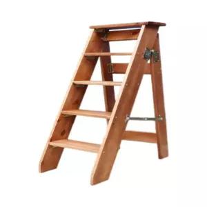 이층침대 사다리 원목 서랍형 침대 1.4m 실내 프레임 7단 가정용 계단