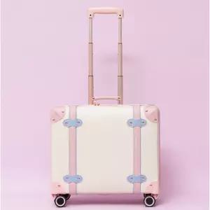 레트로 캐리어 미니 기내용 18인치 여행용 소형 16인치 클래식 그린