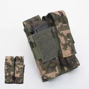 파우치 서바이벌 더블 싱글맥 권총파우치 육군픽셀