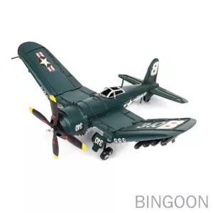 빈군 전투기 모형 철제장식 비행기모형 밀리터리소품 수집품