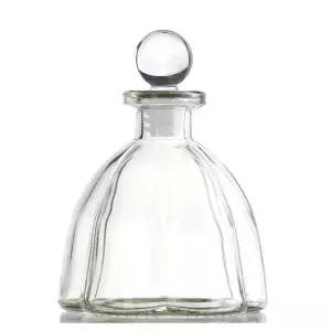 /세이코 (차량용품) 디퓨저 용기 (유리볼캡) 꽃드레스 투명 250ml 6개 공병