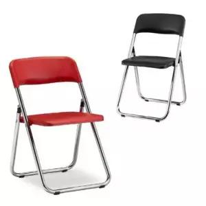접이식체어 접이식 의자 간이 행사용 철제 쿠션 등받이 체어