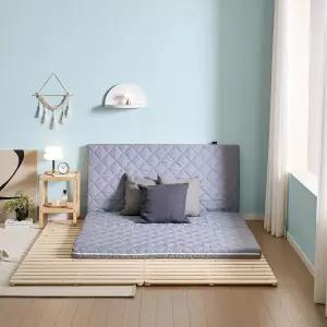 3단 접이식매트리스 70T+방수커버 Q TWB011