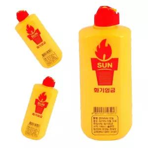 흡연실 캠핑장 점화기용 썬라이타오일 190ml 1P x 5개세트 라이터기름 라이타 전용 연료 액체