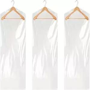 드라이클리닝 백 투명 플라스틱 재질로 제작된 의류용 10개 옷걸이에 적합한 및 커버는 드라이클리너 가정