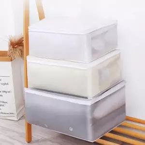 투명 이불 옷 정리함 보관함 이불 보 싸개 중 대형