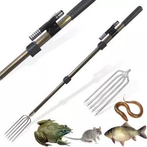개구리 두꺼비용 두티플러스 낚시 작살 창 개프 긱 포크 훅 부포 가자미 물고기 두더지 제거 덫 잡기 도구