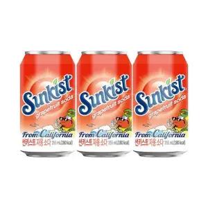 썬키스트 자몽 소다 355ml 48캔