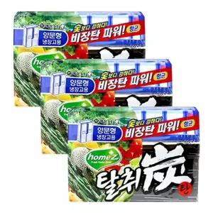 애경 홈즈 탈취탄 양문형 냉장고용 240g X 3개