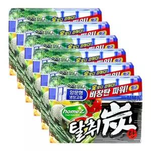 애경 홈즈 탈취탄 양문형 냉장고용 240g X 6개