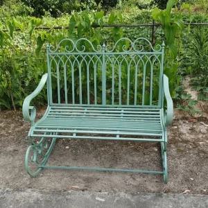 흔들 의자 철제 정원 카페 북유럽 야외 인테리어 휴식 벤치 그네 로킹체어