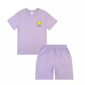남아 여아 깔끔 스마일 반팔 반바지세트 주니어 초딩 등교