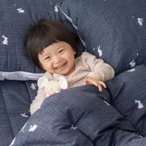 [골드스마일]양면 이불 어린이 토끼 키즈 아동 침구 베개 사계절 아동사계절이불