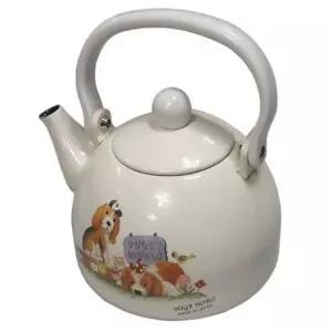 강아지 법랑 차포트 13L 호환 티팟 주전자