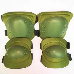 바겐 크루세이더 밀리터리 전술 무릎 패드 팔꿈치 세트 에어소프트 보호 전투 페인트볼 스케이트 야외