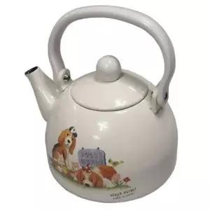 강아지 법랑 차포트 13L 호환 티팟 주전자