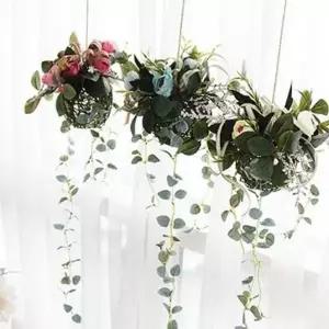 소품 장식 매달림 거실 플랜테리어 가렌더 벽걸이 조화 벽장식