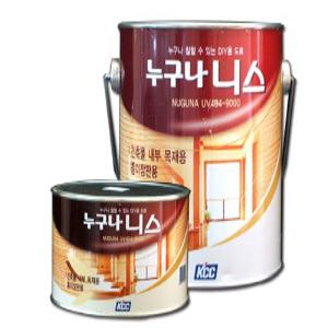 누구나 니스 1L 2L 신나필요없음/목재용/책상/리폼/마루/유광/광택/유성/페인트