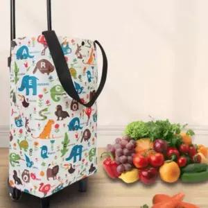 캠핑 카트 쇼핑 캐리어 접이식 장바구니 바퀴형 수레