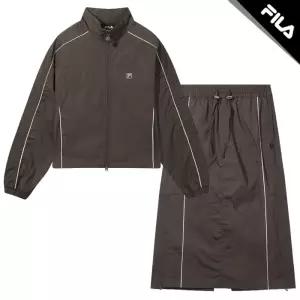 [매장판] 휠라 트랙자켓/롱스커트 세트 JK01U003_234_SK01F001_234 브라운_11