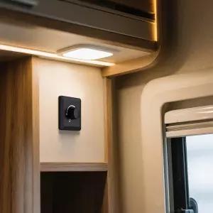 GZV 12V 디머 스위치 200W PWM - LED 할로겐 백열등 및 스트립 조명용 밝기 조절 가능 RV 자동차 트럭 해상