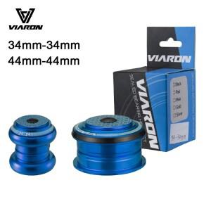 VIARON MTB 자전거 헤드셋 1 1/8 34MM 밀폐형 베어링 세미 통합형 (28.6mm 무나사 직선형 튜브 포크용)