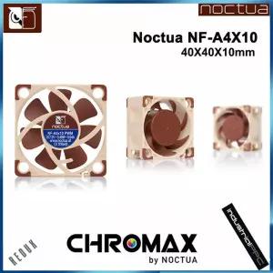 Noctua NF-A4x10 40mm 컴퓨터 케이스 팬 5V/12V PWM SSO 자기적으로 안정화된 베어링 조용한 냉각