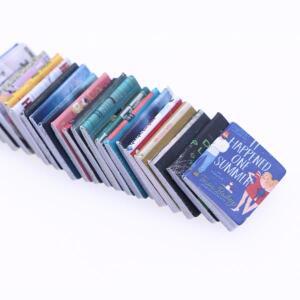 인형 집 미니어처 책 불안을 피하기위한 미니 항불안 책장 모델 소설 하우스 거실 침실