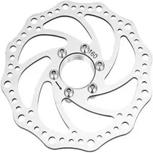 160mm 디스크 브레이크 로터 6개의 볼트 로드 바이크 산악 자전거 MTB BMX용 스테인리스