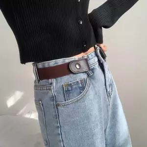 프리 허리 벨트 여성 패션 블랙 브라운 사이즈조절 벨트 프리벨트 고무벨트