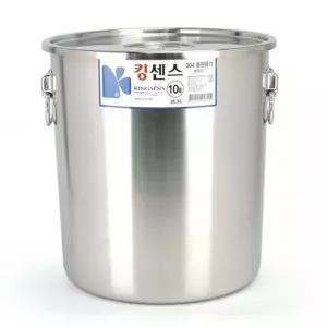 [콩심팥심]곰솥 들통 95L 스텐 육수통 식깡 국통