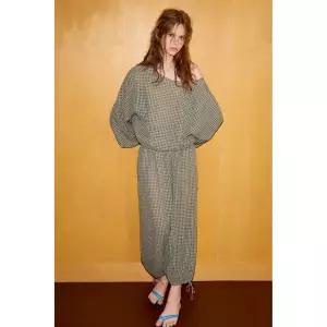 [국내] ZARA 자라 엘라스틱 웨이스트 팬츠 - 미디움 그레이140786