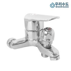 우리수도 LCS 샤워기 샤워수전 욕실 화장실 벽붙이 수도꼭지 샤워기 수전