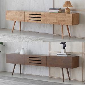 돌체 2000 원목 거실장 티비다이 수납장