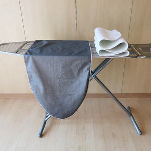 [한즈홈] 스탠드 다리미판 커버+패드 135x 50cm (다크그레이)  e