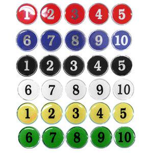 에폭시 번호판 모음전 원형 숫자 스티커 식당 사물함 학교 도서관