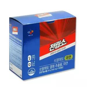 CJ 전립소 쏘팔메토 아연 500mgx60캡슐 1개(2개월분)