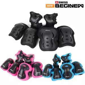 에어워크 스위스비기뉴 KS303 아동용 보호대 가방 헬멧 인라인 자전거 보호장비