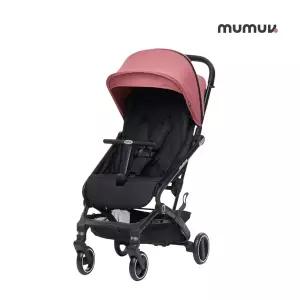 [무무브] 컴팩T 휴대용 유모차-핑크+방풍커버증정