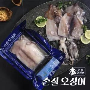 진성 손질오징어 130g×20마리(팩당 2마리 포장)+오징어채 100g×7팩