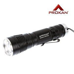 프로칸 LED 손전등 줌라이트 후레쉬 K302 CREE XM-L2 단품(배터리 미포함)