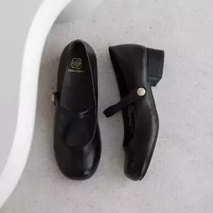 (무중력깔창) 베이비돌 벨크로 메리제인슈즈(3cm)