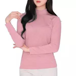 BFL 실키웨이 여성 냉감 스트라이프 긴팔 반목 티셔츠 KP42LT033W)