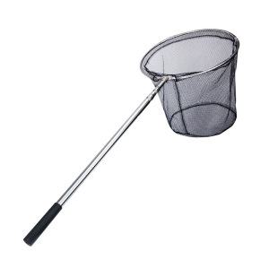 마리수 해루질뜰채 민물 낚시 물고기 접이식 뜰채 스텐원형 mrs-sc001