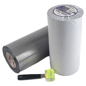 솔루인스 유틸리티 부틸 방수테이프 30cm x 10M 2롤 시공용 압착롤러 포함