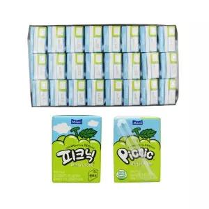 피크닉 청포도맛 200ml x 24개입 1박스 어린이 쥬스