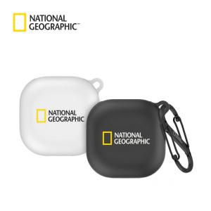 내셔널지오그래픽 갤럭시 버즈2 프로/버즈 프로 브랜드 로고 케이스