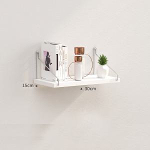 TLB 못없이 붙이는 무타공 원목 벽선반 W001