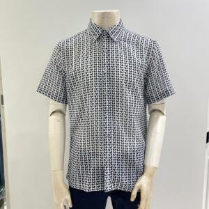 트레몰로 HC09 반팔 남방 (주)세정 어반 남성 *24 여름 블루 캐주얼남방 TRNNS4M3321